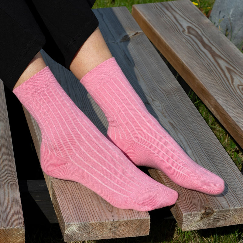 3 Pack Essential Women's Socks - Blossom