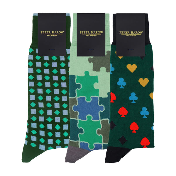 Men’s Socks Bundle - Green