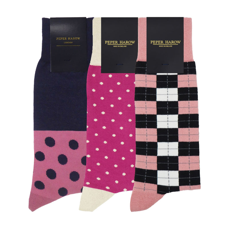 Men's Socks Bundle - Pink