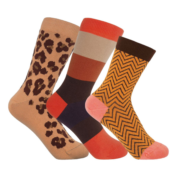 Women’s Socks Bundle - Brown