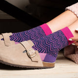 Metaverse Women's Socks - Purple