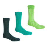 3 Pack Essential Men's Socks - Verdant