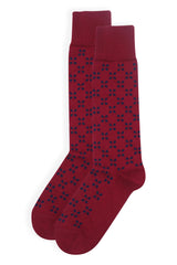 Cambridge Men's Socks - Burgundy