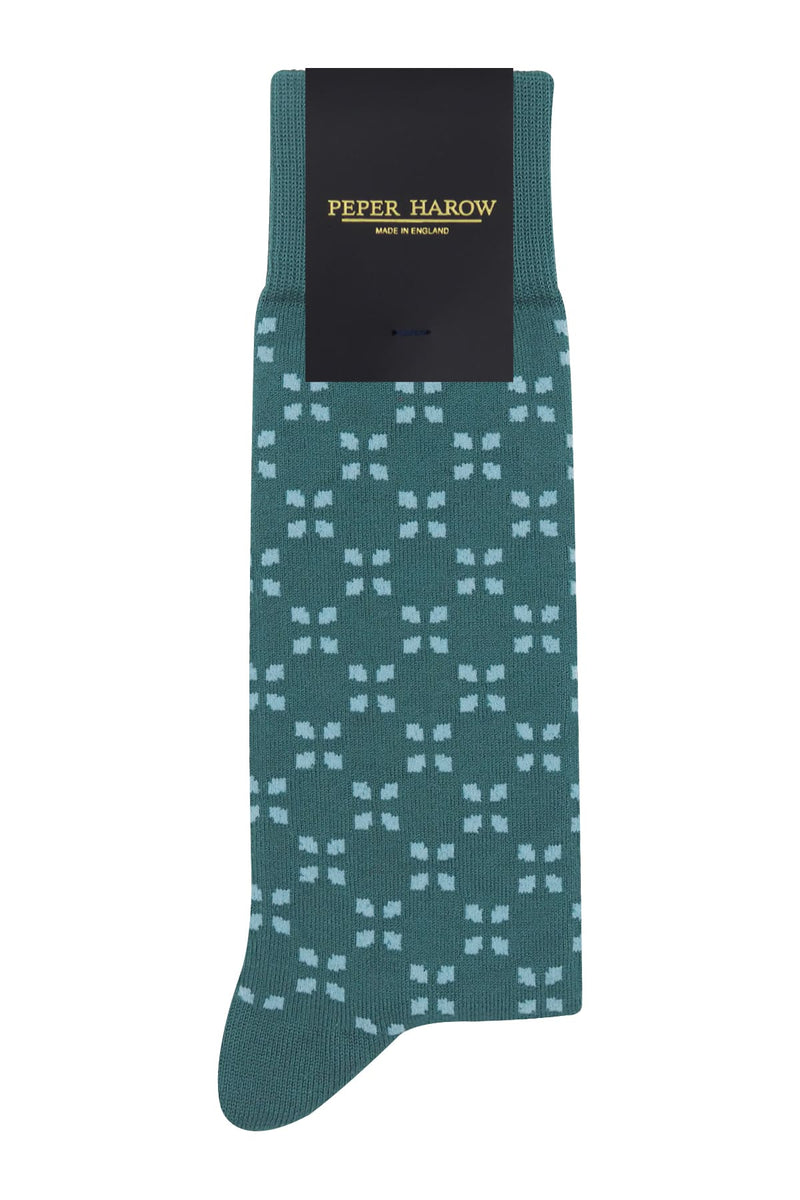 Cambridge Men's Socks - Teal