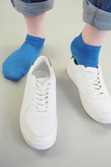 Classic Men's Trainer Socks - Blue