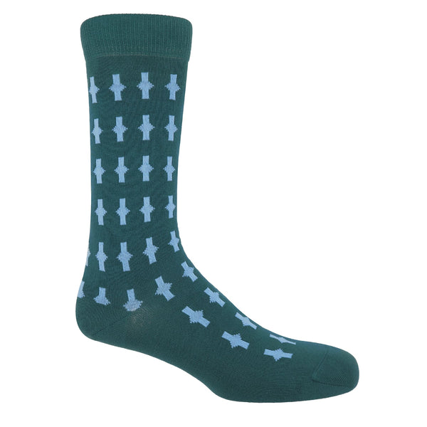 Eton Men's Socks - Teal