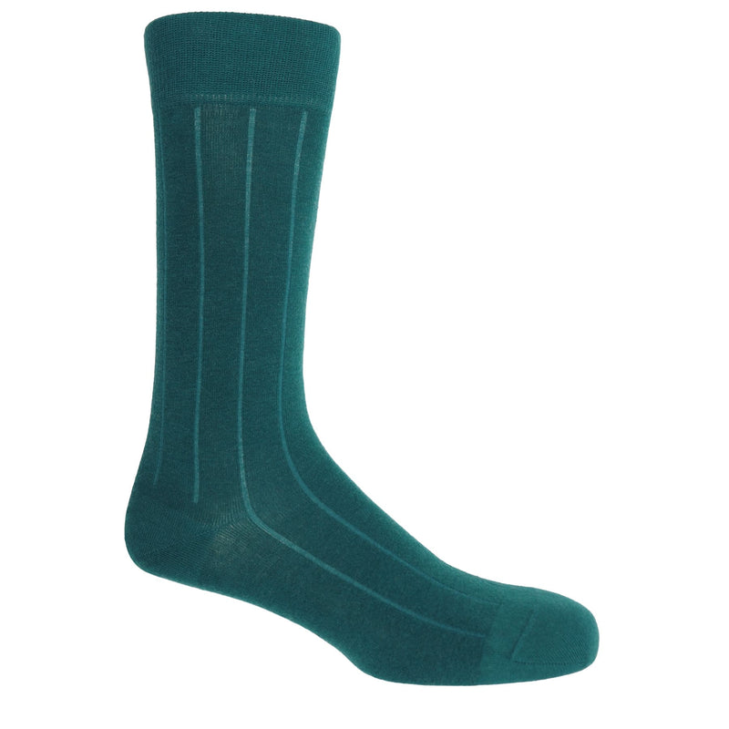 Indulgent Cashmere Men's Socks - Teal