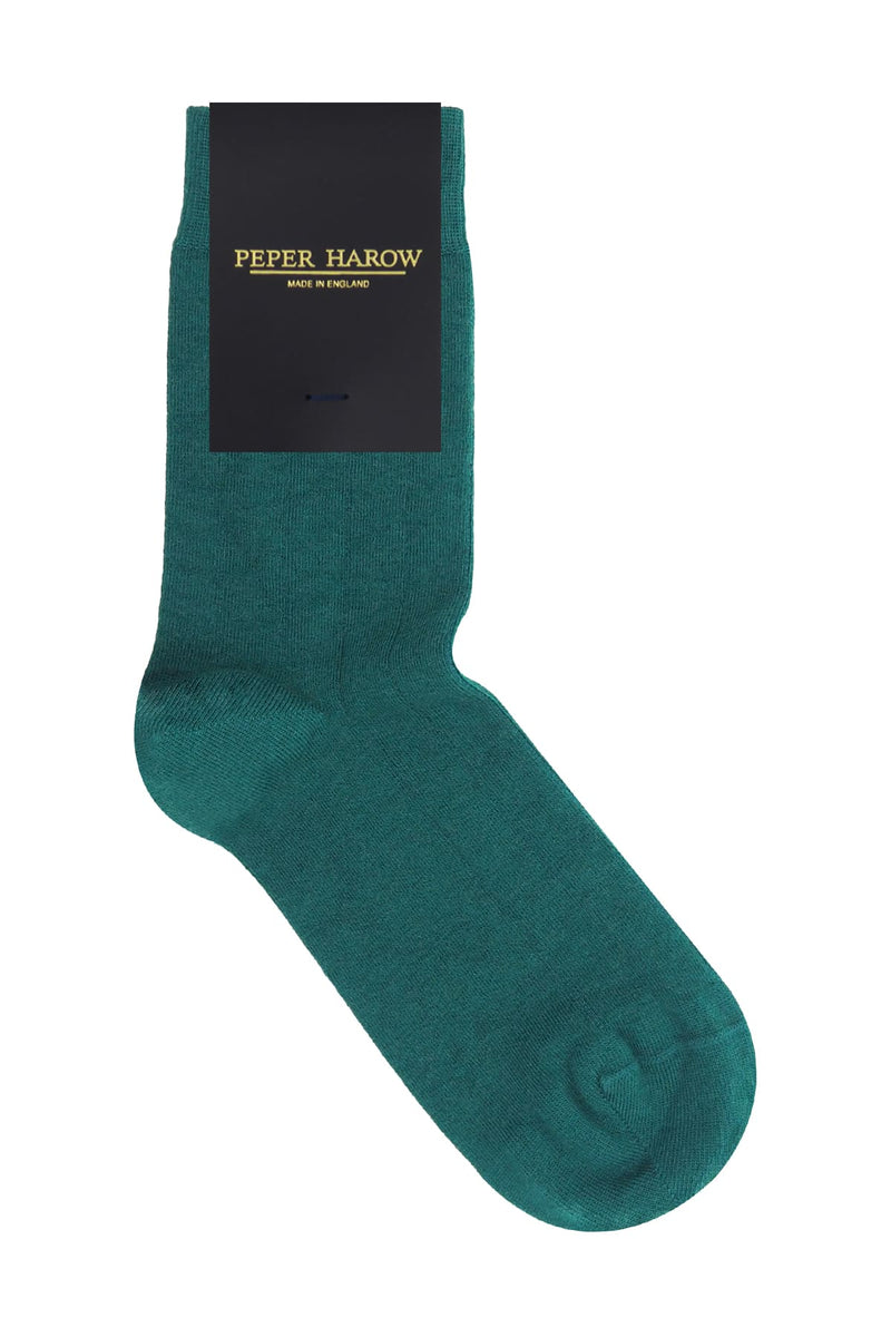 Indulgent Cashmere Women's Socks - Teal