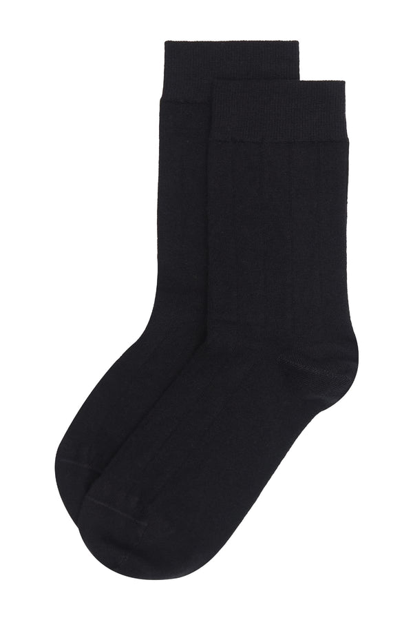 Indulgent Cashmere Women's Socks - Black