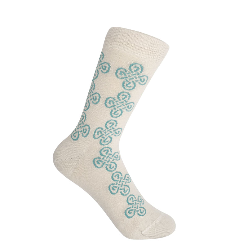 Knot Women's Socks - Beige