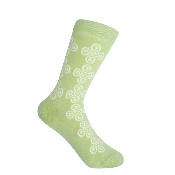 Knot Women's Socks - Lime