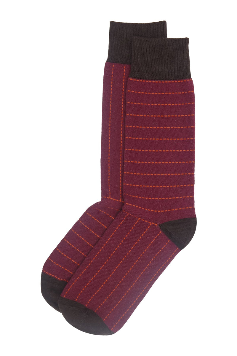 Dash Men's Socks - Maroon