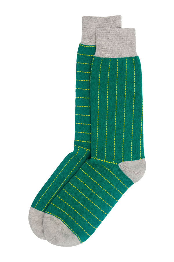 Dash Men's Socks - Green