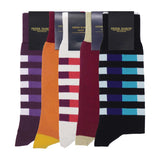 Men's Socks Bundle - Plain Striped