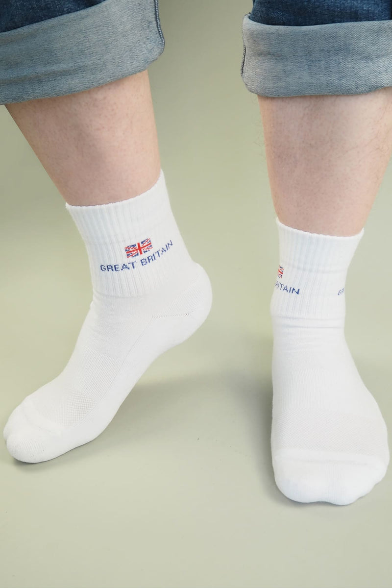 Quarter Crew Men's Sport Socks - Olympics