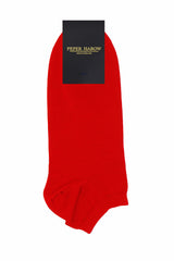 Classic Men's Trainer Socks - Red