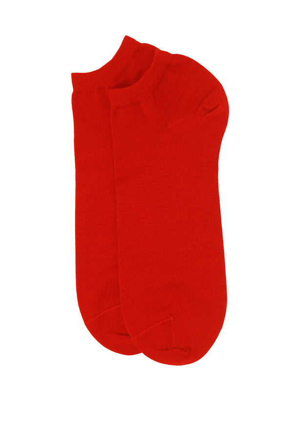 Classic Men's Trainer Socks - Red