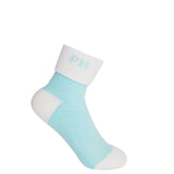 Reversible Women's Sport Socks - Blue