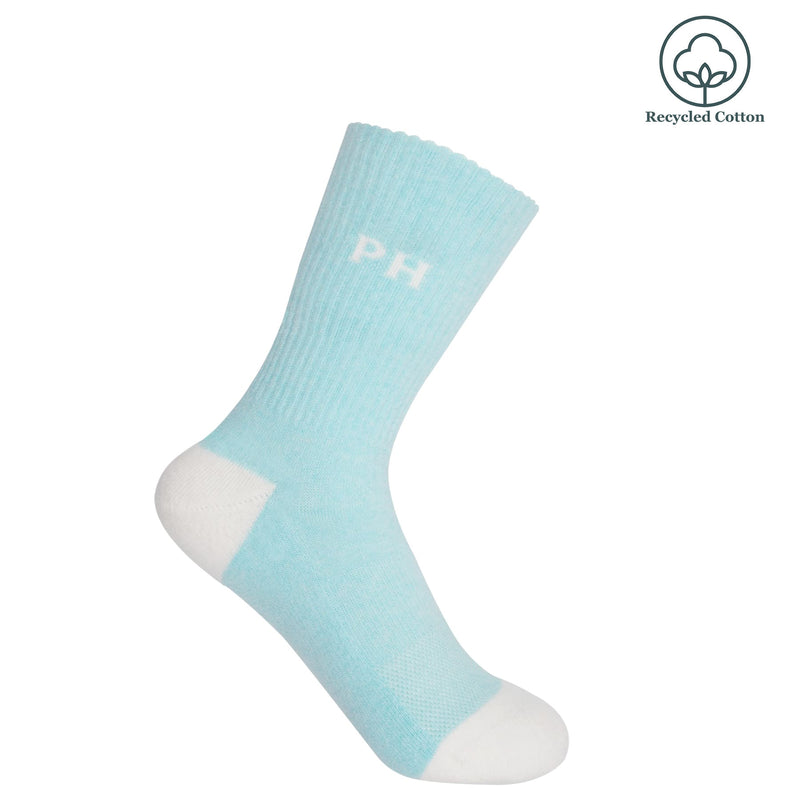 Reversible Women's Sport Socks - Blue