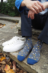 Trilateral Men's Socks - Grey