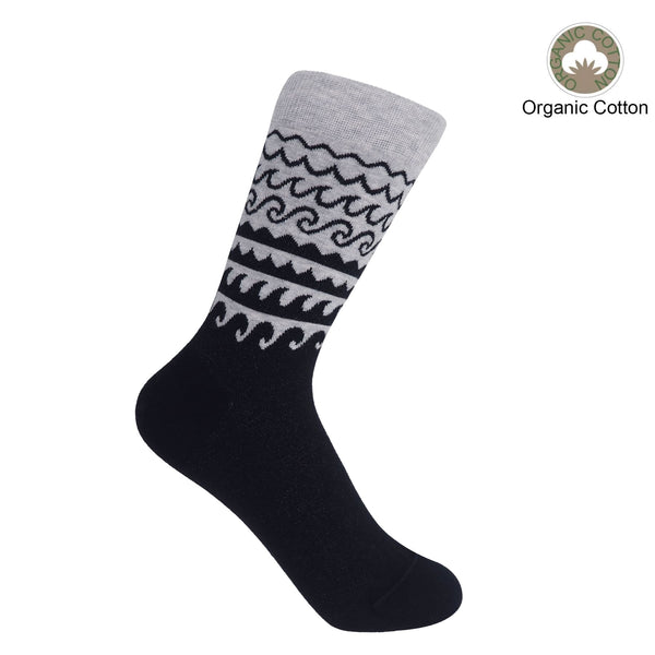 Wave Women's Socks - Grey