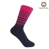 Wave Women's Socks - Pink