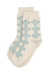 Knot Women's Socks - Beige