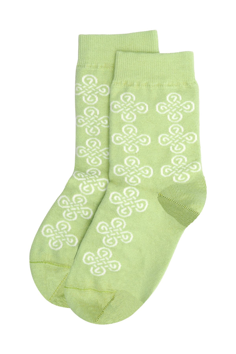 Knot Women's Socks - Lime