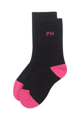 Reversible Women's Sport Socks - Black