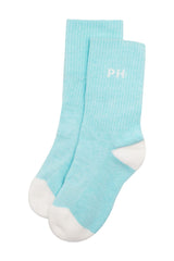 Reversible Women's Sport Socks - Blue