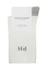 Reversible Women's Sport Socks - White