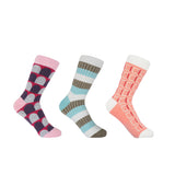 Women's Socks Sustainable Bundle - Pink & Turquoise