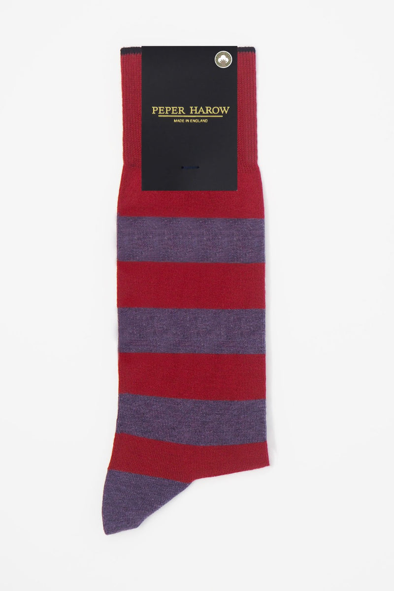 Equilibrium Organic Men's Socks - Red – Peper Harow
