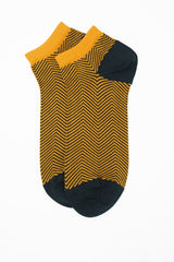 Lux Taylor Men's Trainer Socks Bundle - Red & Yellow