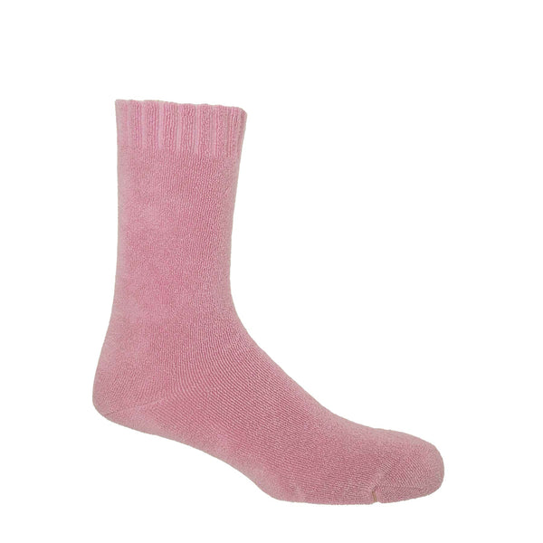 Basic Luxuries Ribbed Women's Socks - Pink